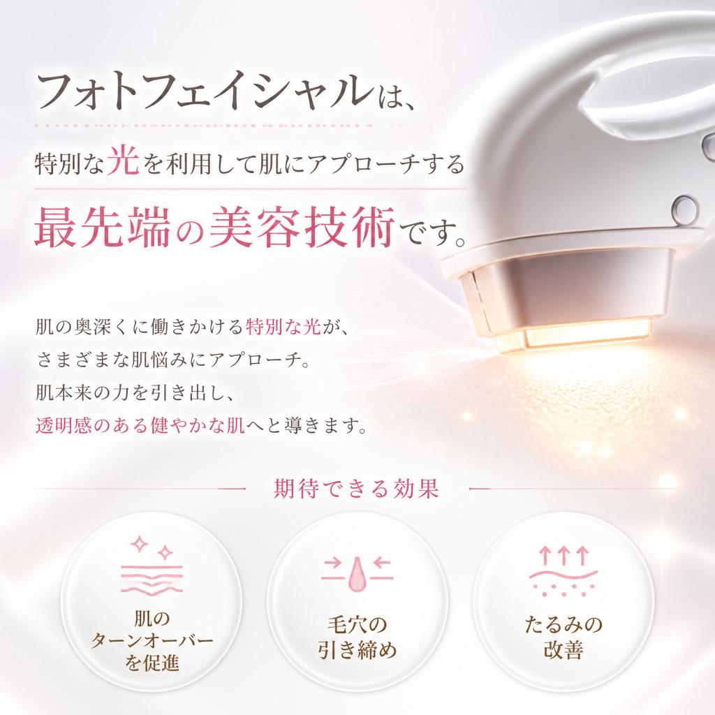 フォトフェイシャルとは？