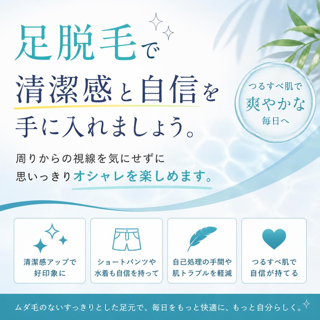 足元から自信を取り戻す