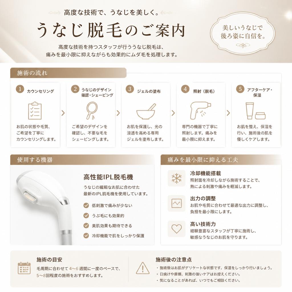プロフェッショナル施術の紹介