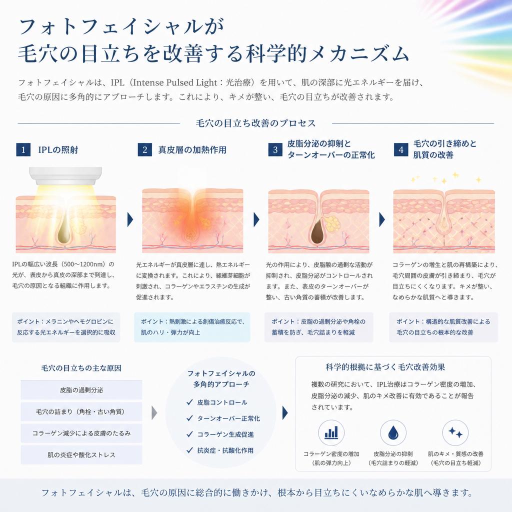 2. 毛穴の悩みを解決する仕組み