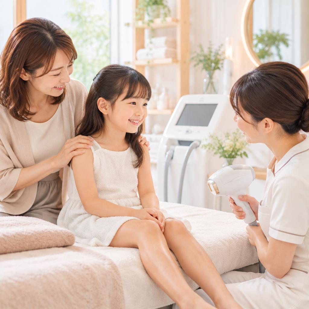 つくばで、小学生の脱毛デビューをやさしくサポート。お子さまとご家族に寄り添う beauty salon AKALA