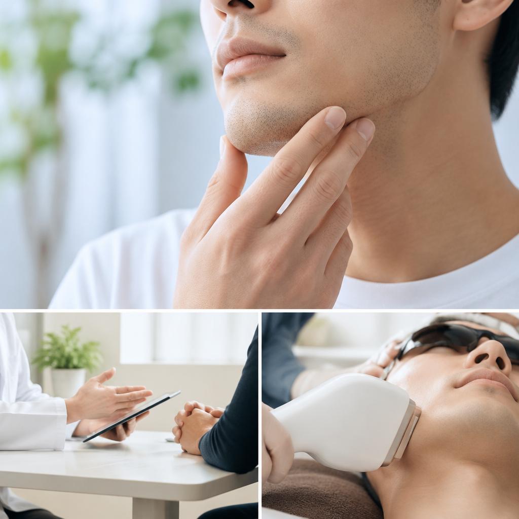 ひげ脱毛で、毎日の自分に自信を