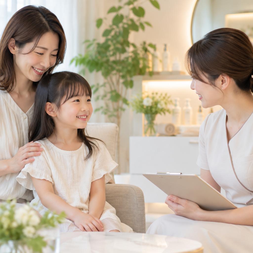 つくばで小学生の脱毛を考えるご家族へ。お子さまの気持ちと肌に寄り添う、家族で通えるbeauty salon AKALA